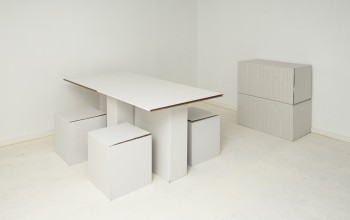 Muebles con fundas (49 piezas)