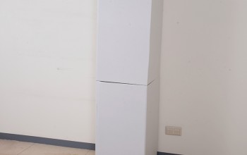 armario individual de cartón reciclable para home staging
