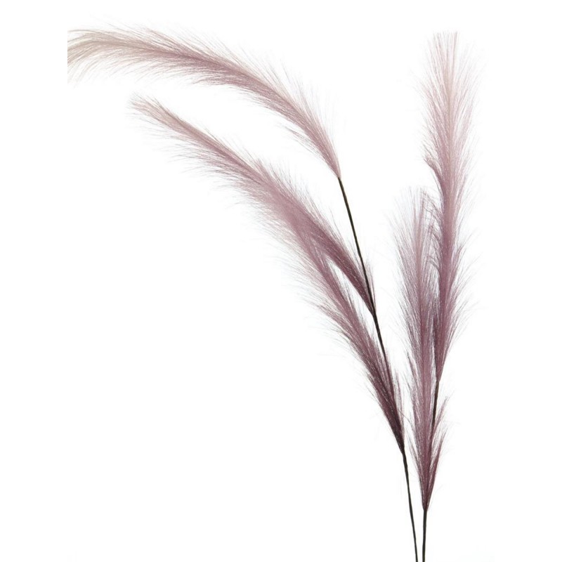 rama de pluma artificial color lila para decoracion de interior y home staging