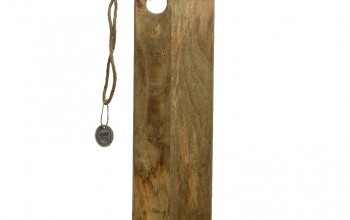 Tabla de cortar de madera natural 58cm