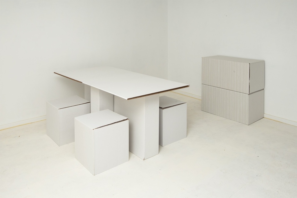 PISO ENTERO - MUEBLES CON FUNDAS (49 PZ)