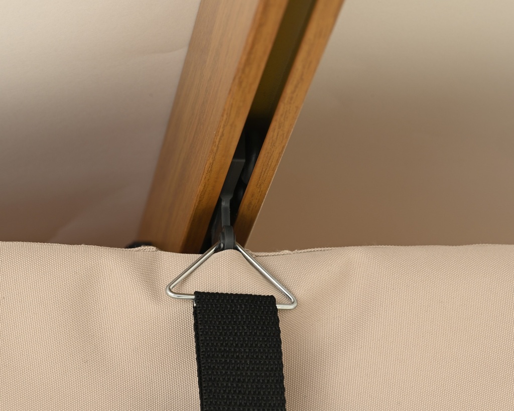 ***PERGOLA POLYESTER BROWN L300-W300-H220cm