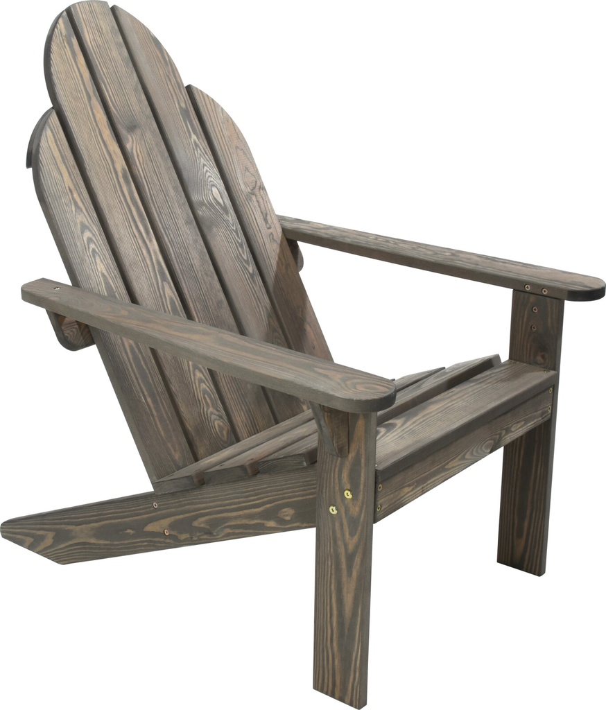 SILLON EXTERIOR MADERA NATURAL - MODELO ADIRONDACK - 947X626X74CM