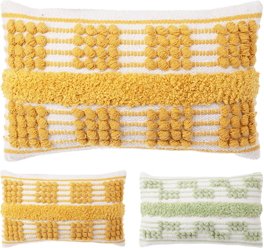***CUSHION W PRINT 30X50CM 2ASS