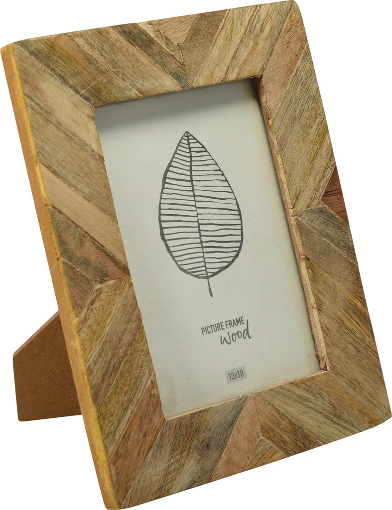 MARCO DE FOTOS MADERA DE MANGO -  SUPERPRECIO! - 19X24CM
