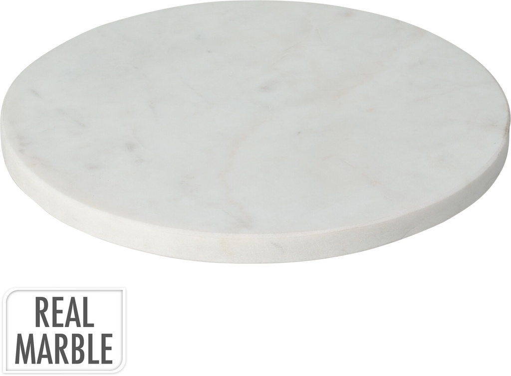 ***MARBLE BOARD WHITE 24X24X1,5CM