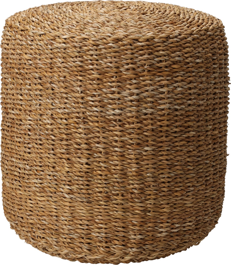 PUF/TABURETE RATAN - NATURAL - 40X40X40CM