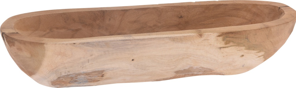 ***BOWL TEAK WOOD 40X11X7CM