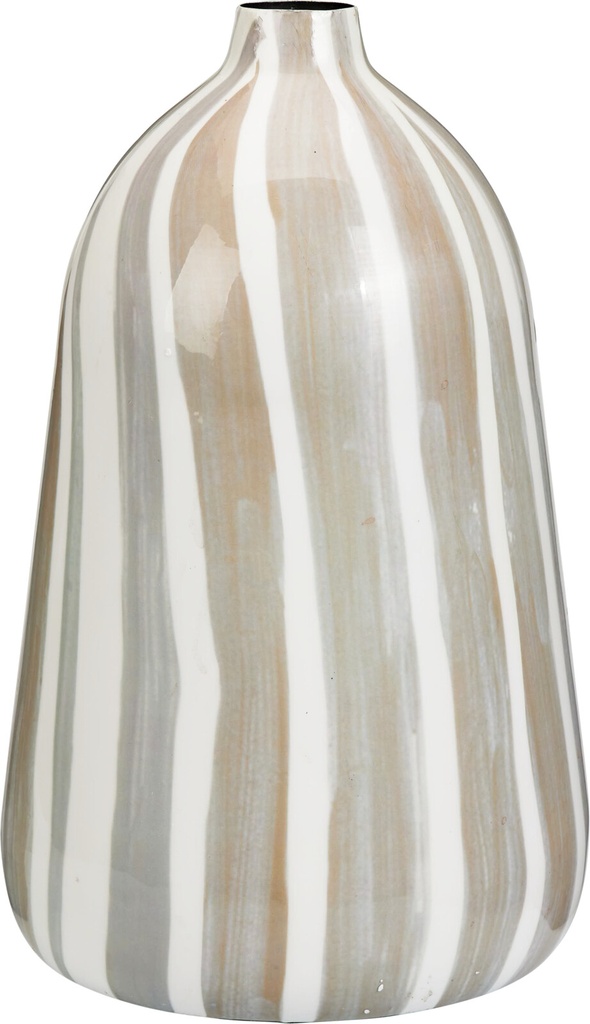 JARRÓN 37CM RAYAS
