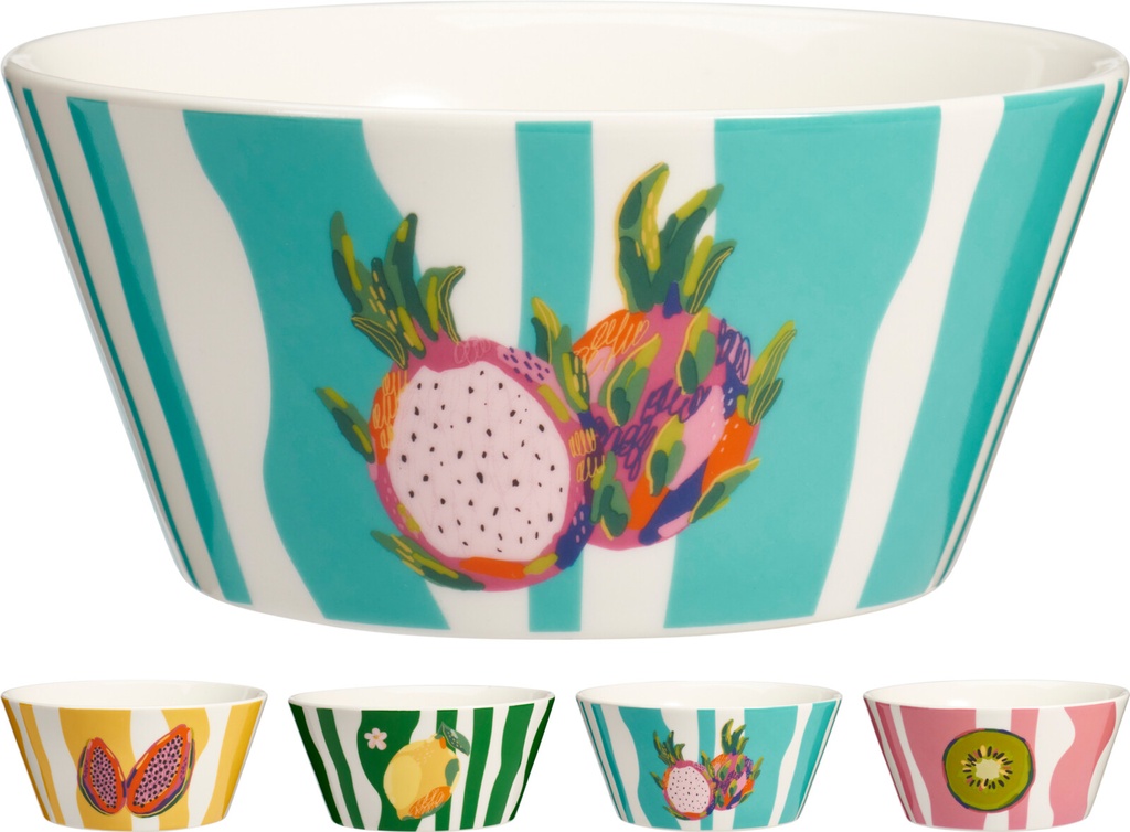 BOL PORCELANA 450ML 14X6CM