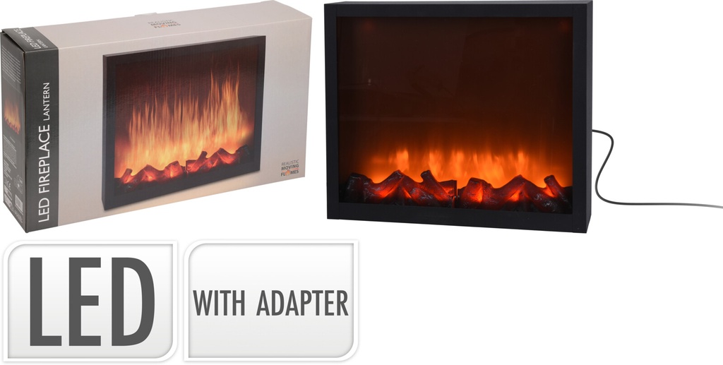 FAROL CHIMENEA C/LED 41X25CM.