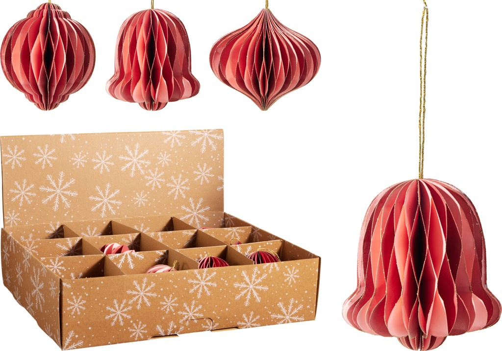 FIGURA PARA COLGAR PAPEL - 10CM - 6 SURTIDOS - PRECIO UNIDAD 