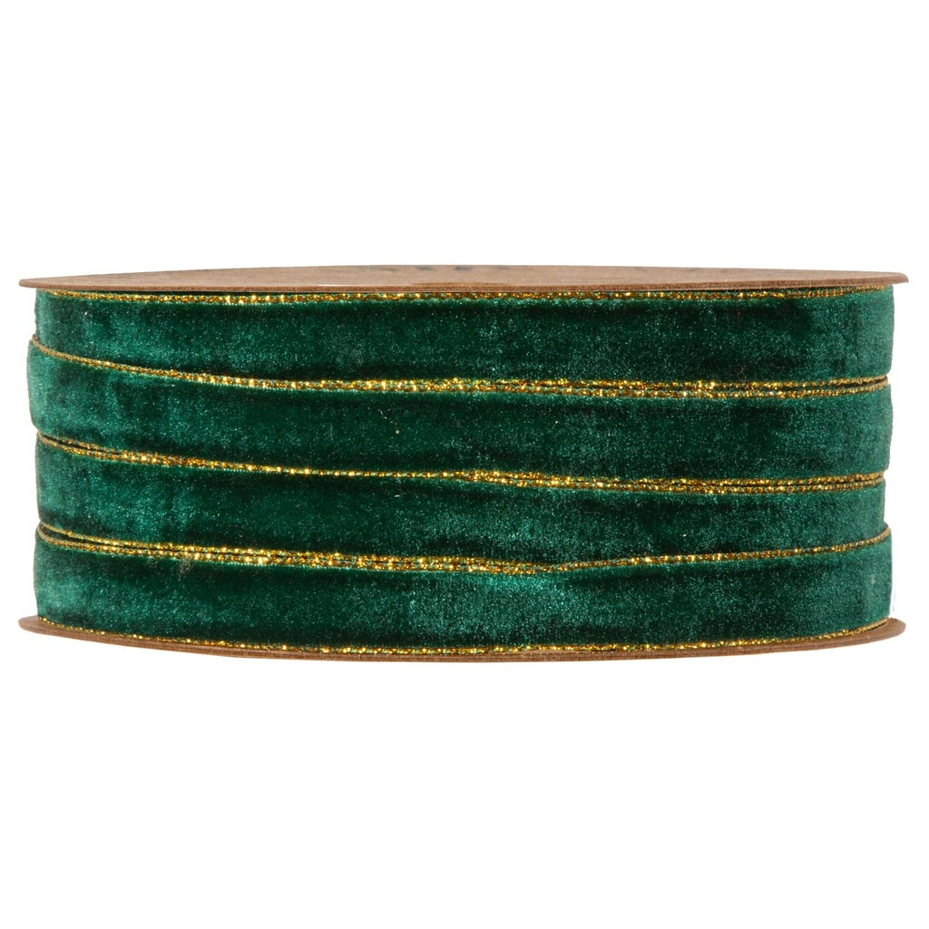 NASTRO VELVET DREAM MM9X20MT GREEN