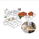 PISO ENTERO - MUEBLES CON PAQUETE DE DECORACION