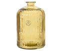 JARRON CRISTAL RECICLADO COLOR AMBAR -  dia15.00-H23.00cm