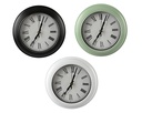 RELOJ PARED - 3 COLORES - PRECIO UNIDAD dia22.70-H22.70cm