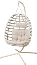 SILLA COLGANTE COLOR BEIGE