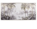 CUADRO TELA - PALMERAS - L50-W2.80-H100cm