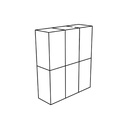 ARMARIO 3 PUERTAS (6 PZ)